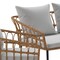 Flash Furniture 4PC NAT/Gray Indoor/Outdoor Rope Rattan Patio Set SB-1960-GY-GG - alternate 8